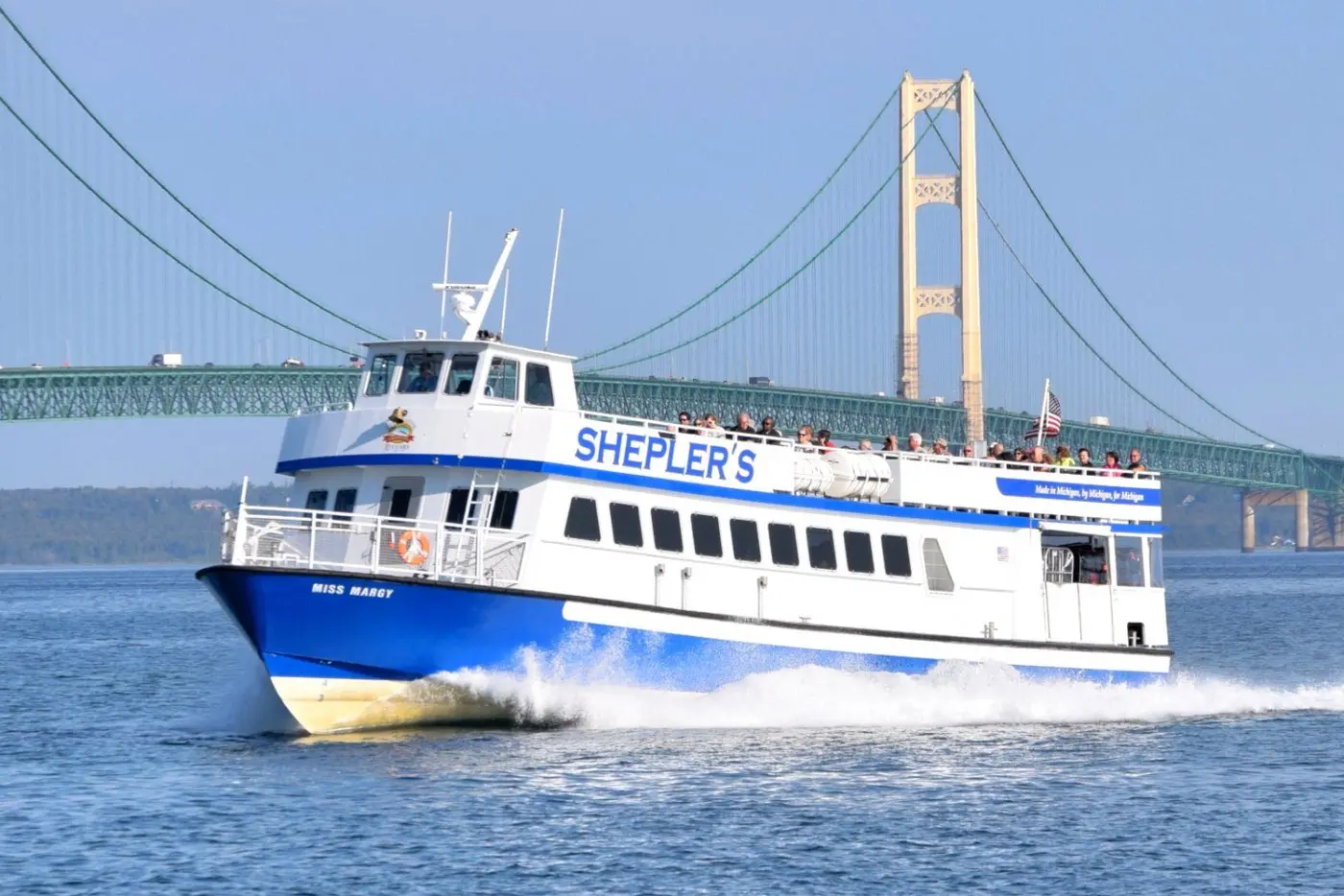 Shepler's ferry & bridge