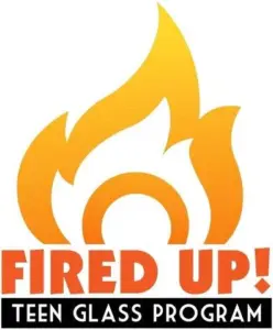 Glass works Fired Up logo