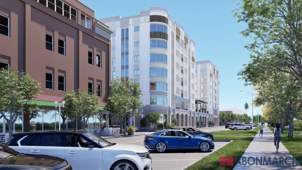 Northern view of The Marquette