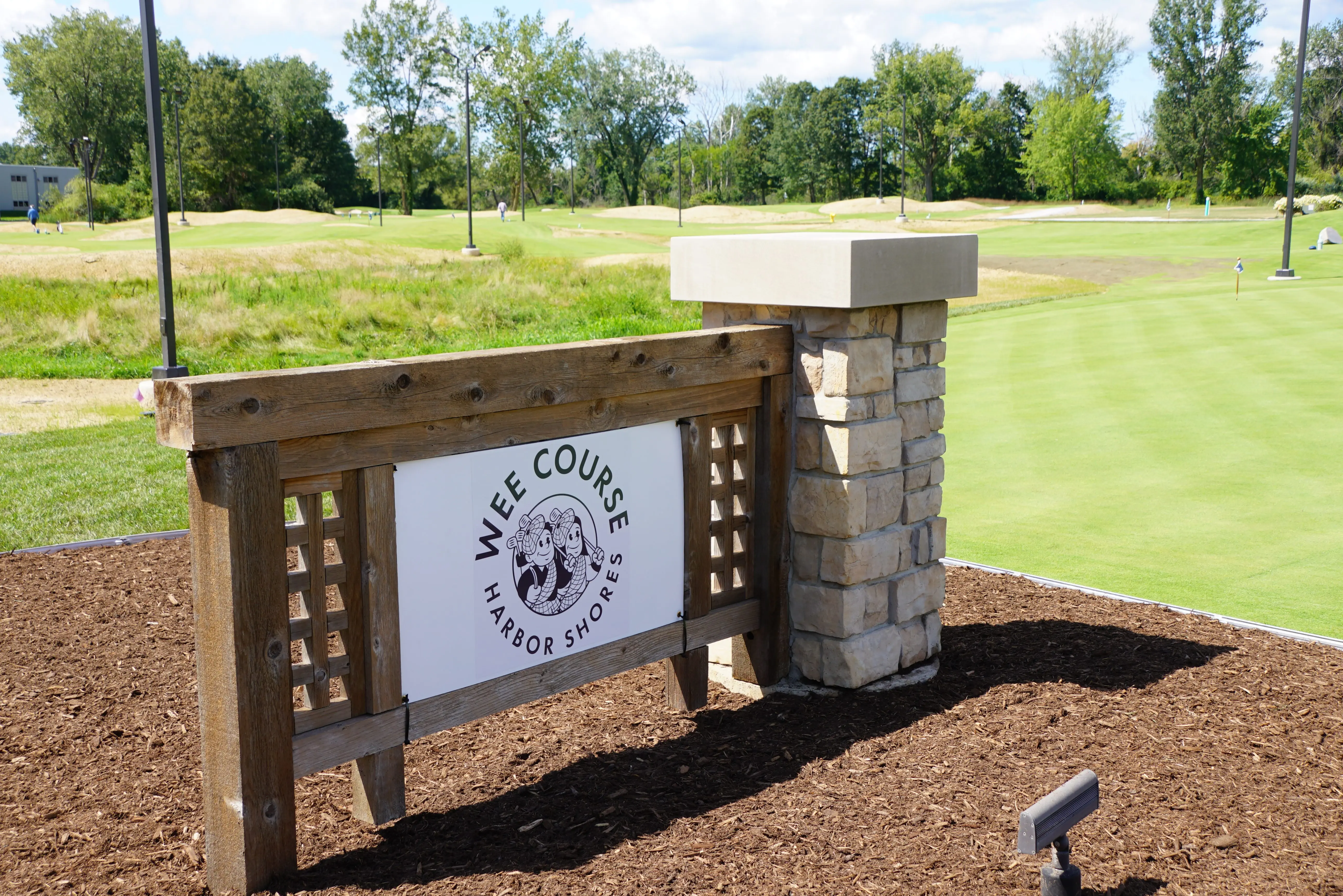 wee course sign