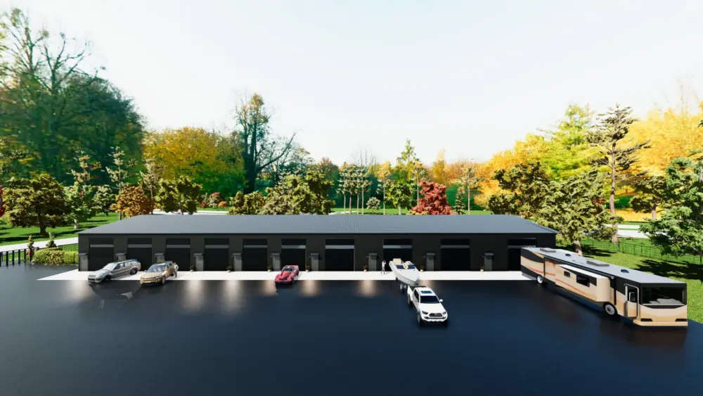 M63 Hangars rendering