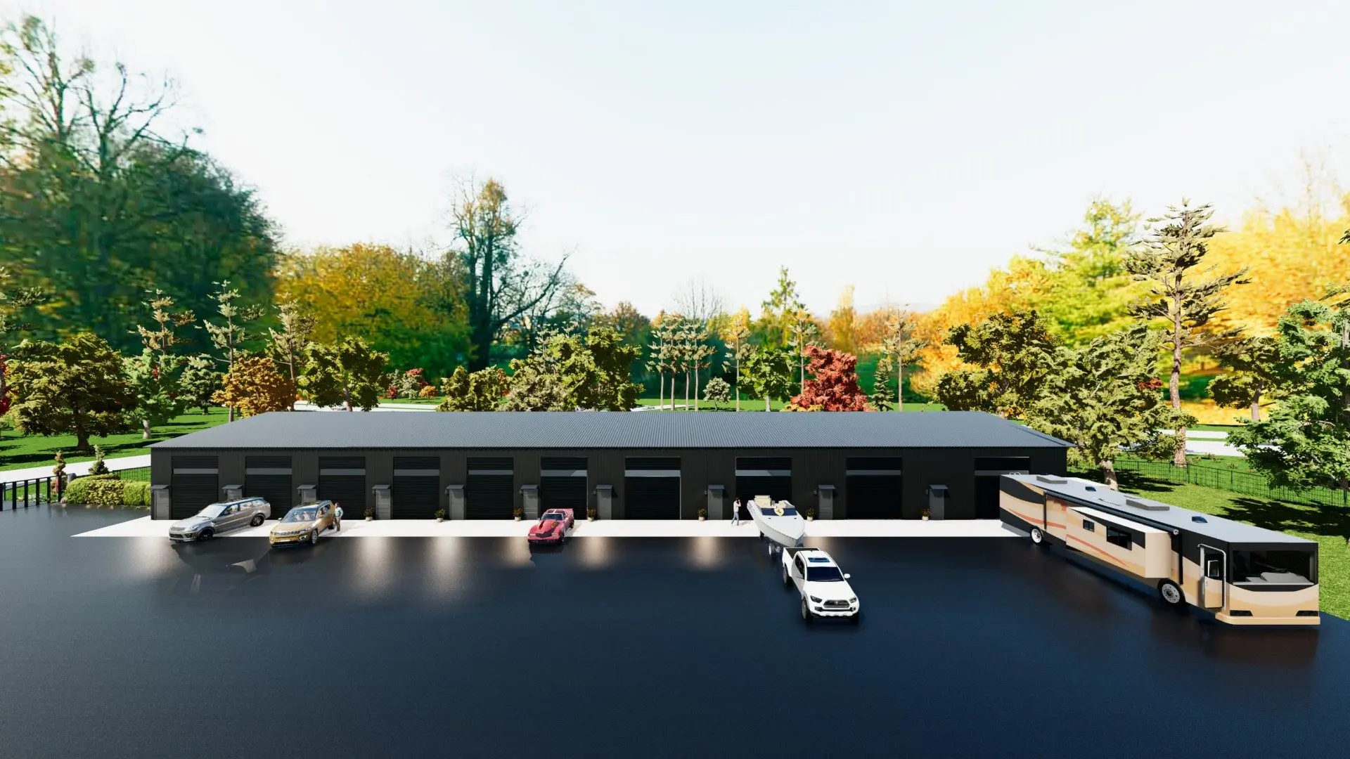 M63 Hangars rendering