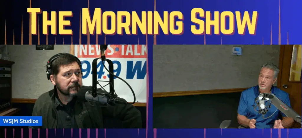 Commissioner Sarola on the WSJM Morning Show