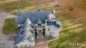 Castle Allegan aerial