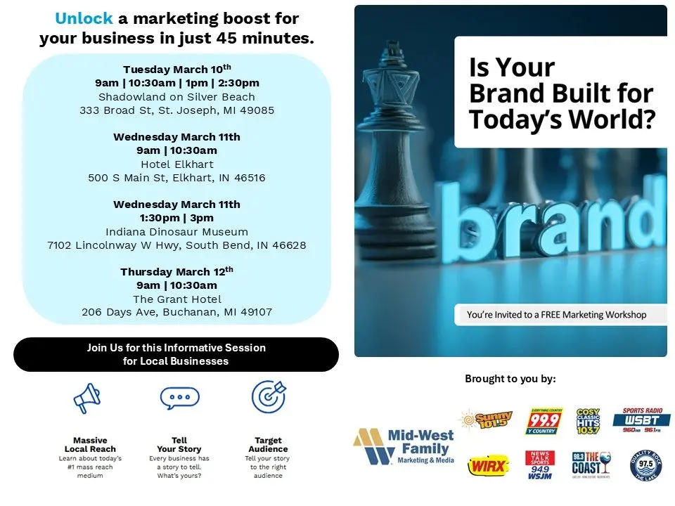 Digital Workshop flyer