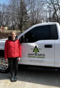 Laurie Nye Bolt Artemis Garden Design truck