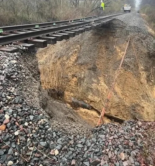 CSX Coloma washout