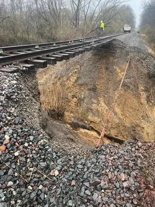 CSX Coloma washout
