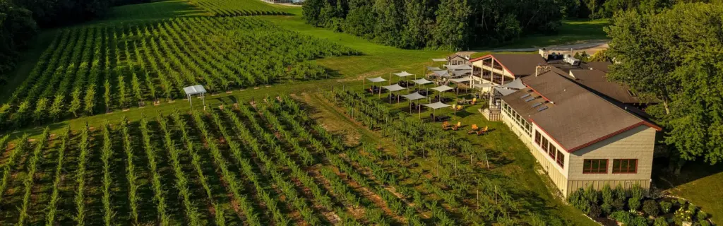 Tabor Hill aerial