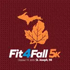 Fit 4 Fall 5k logo