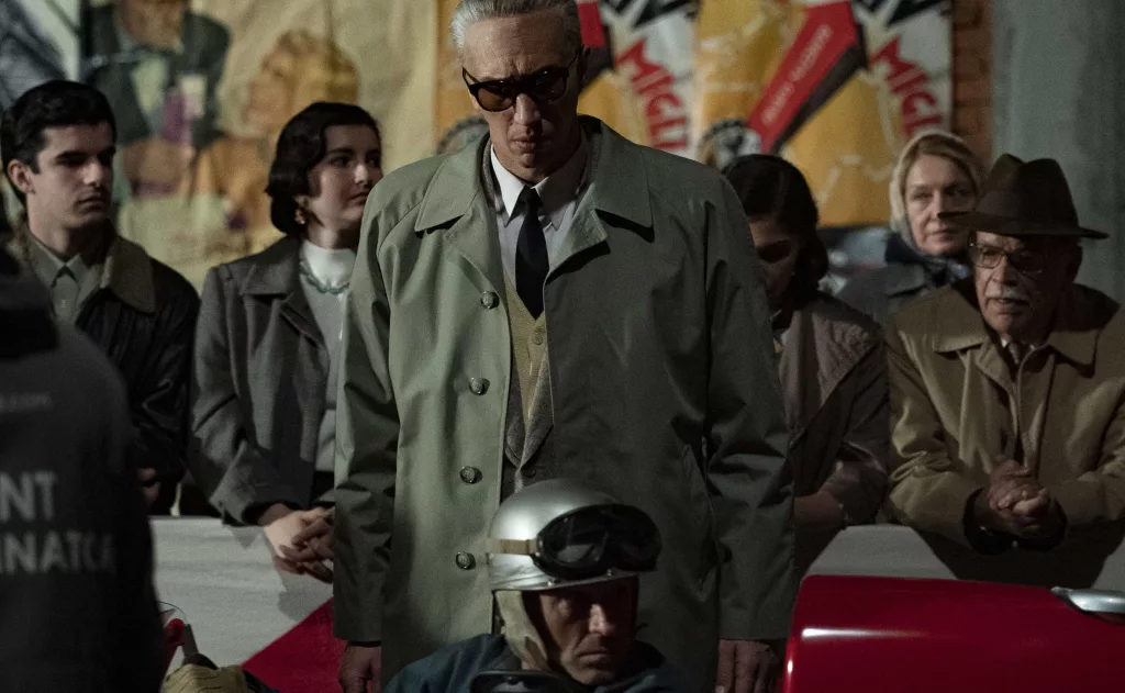 Adam Driver as Enzo Ferrari