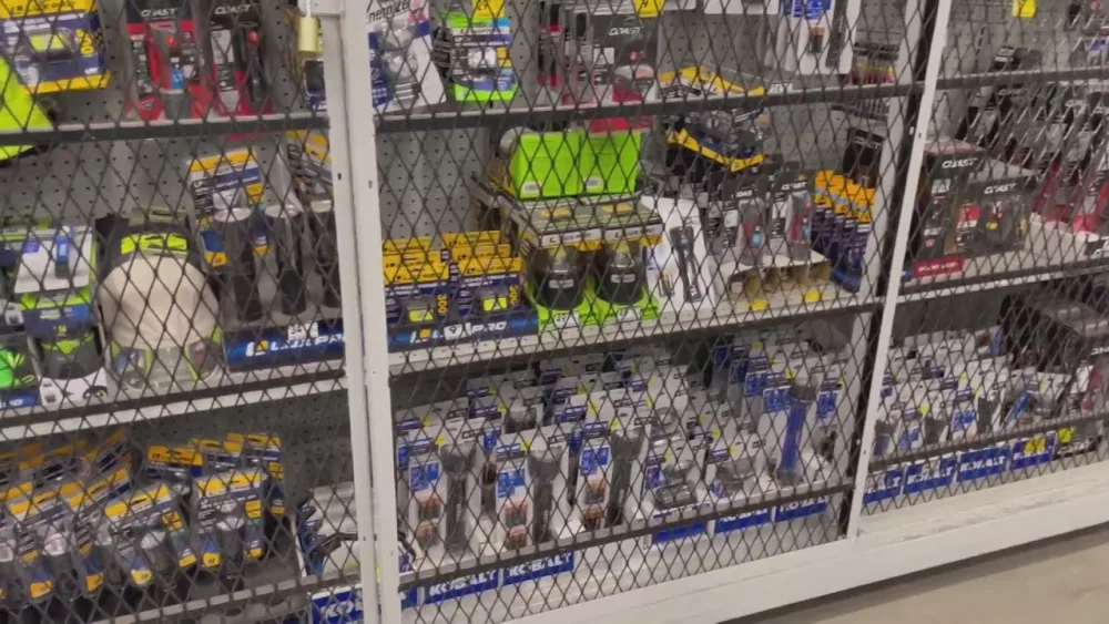 Stores locking shelves over shoplifting crimes