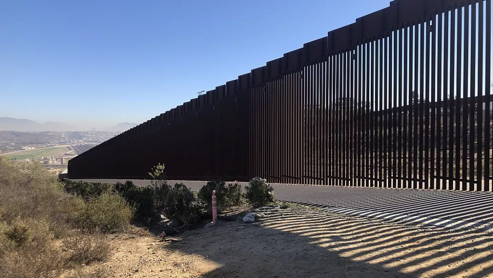 U.S. Mexico border, file photo near San Diego CA