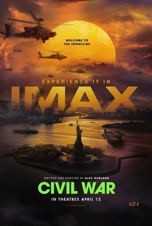A24 Civil War IMAX