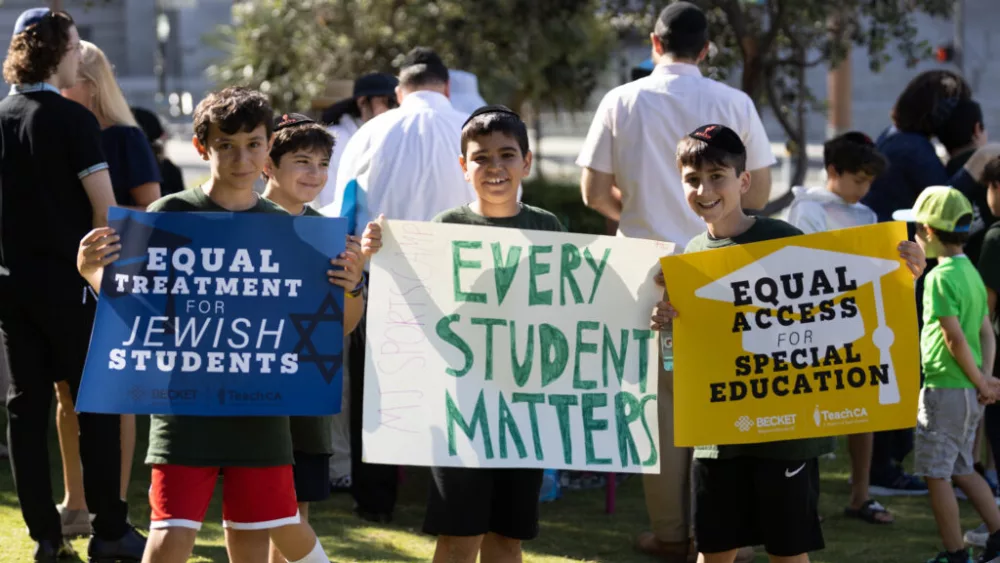 Teach Coalition aims to overturn a discriminatory California law that states that funding for students with disabilities cannot go towards religious private schools