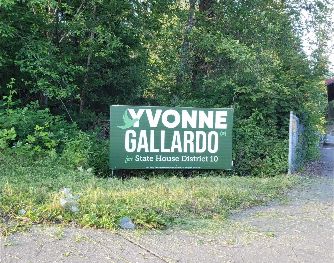 Republican Yvonne Gallardo, an Arlington City Council member, has launched a campaign to unseat Democratic Rep. Clyde Shavers in the 10th Legislative District in Washington in 2024. (Courtesy of Gallardo campaign)