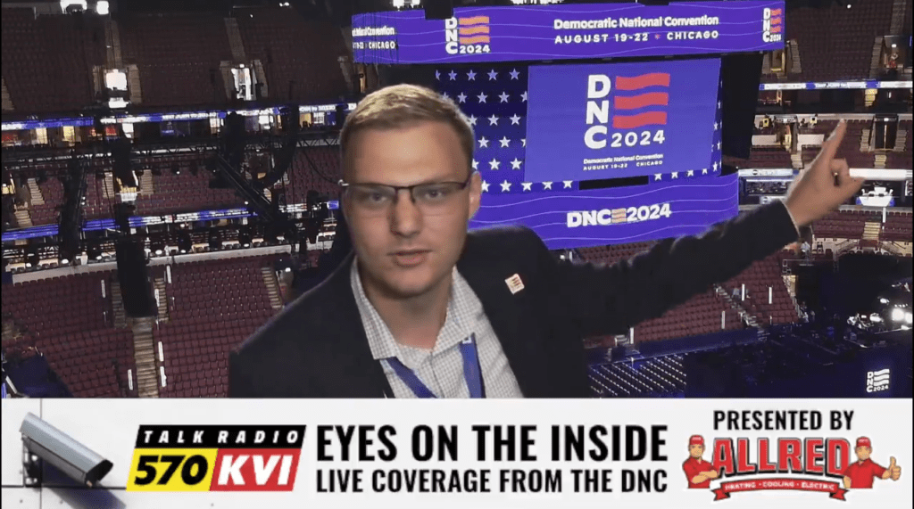 Zach at DNC