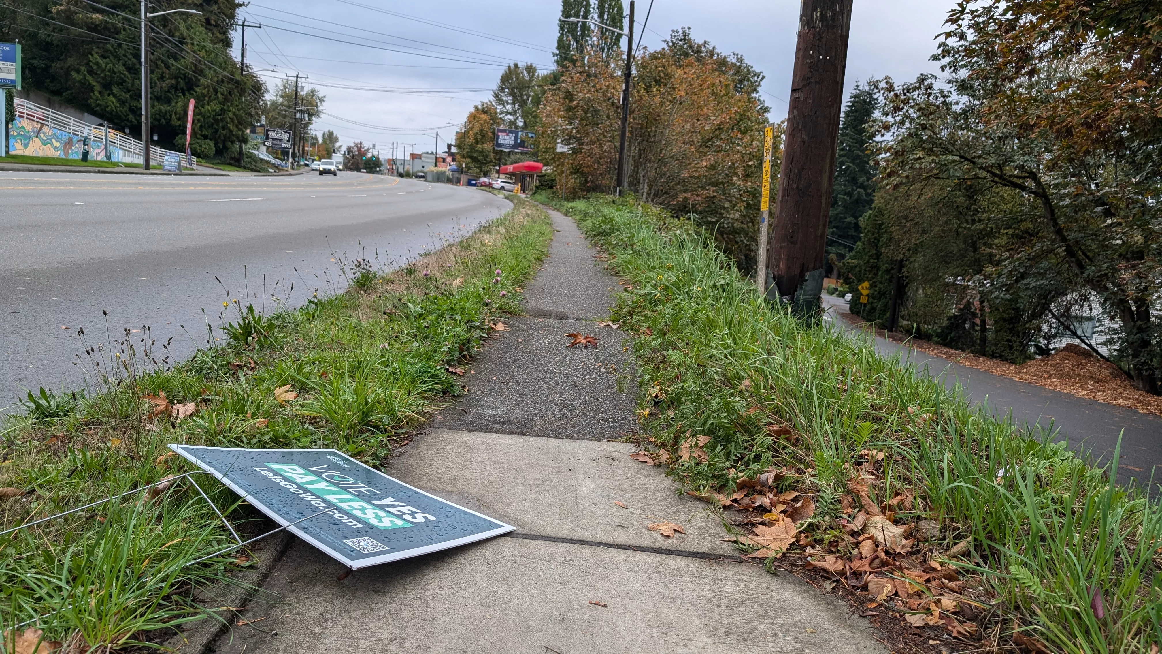 Lets Go WA yard sign