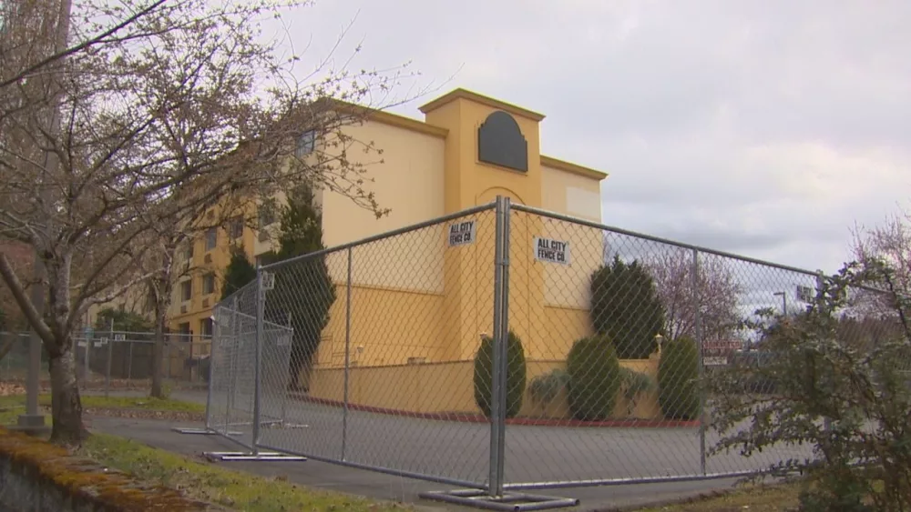 The Kirkland City Council on March 21, 2023, approved a plan to turn the former La Quinta Inn & Suites into housing for homeless people. King County selected the hotel to serve as the next Health Through Housing location. (KOMO News)