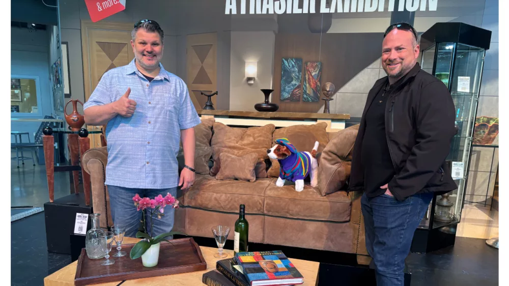 Mike & Ari at Frasier's Penthouse - V2