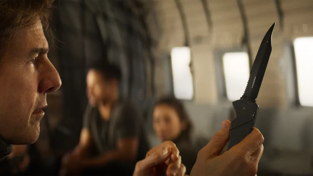 Tom Cruise plays Ethan Hunt in Mission: Impossible - The Final Reckoning from Paramount Pictures and Skydance.