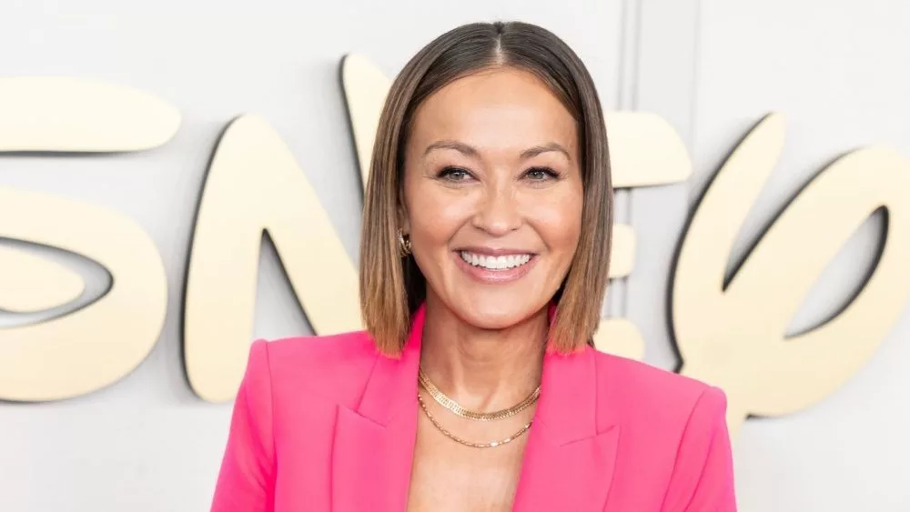 Eva Pilgrim attends 2024 Disney Upfront at Jacob Javits Center in New York on May 14^ 2024