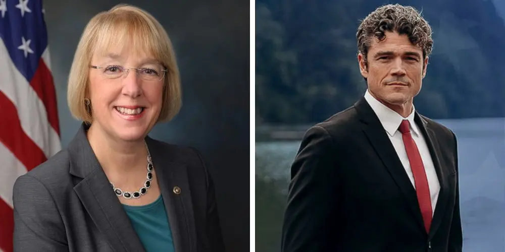 Patty Murray and Joe Kent