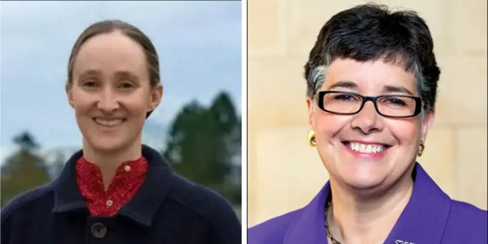 Ana Marie Cauce and Katie Wilson