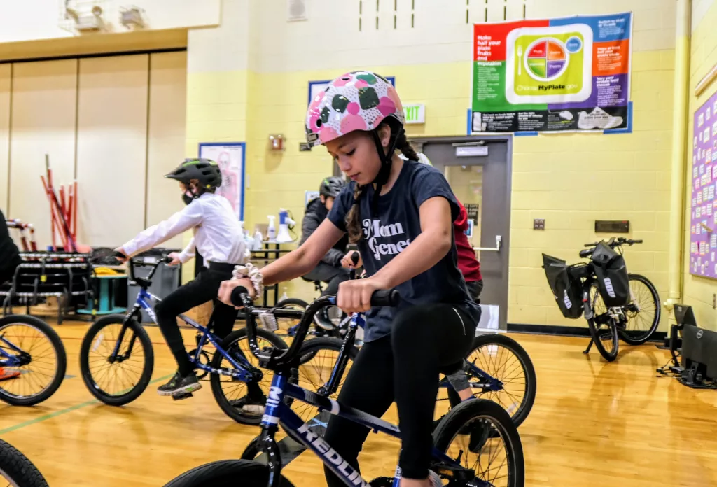More youth learn bike safety thanks to Casccade Bicycle Club Let's Go lessons