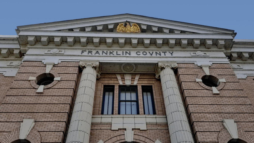 The Franklin County, WA courthouse. (File Photo)
