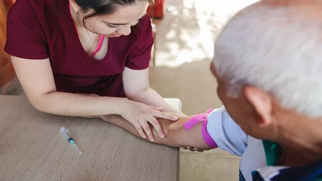 getty_072924_doctorperforming20blood20test-stock63312