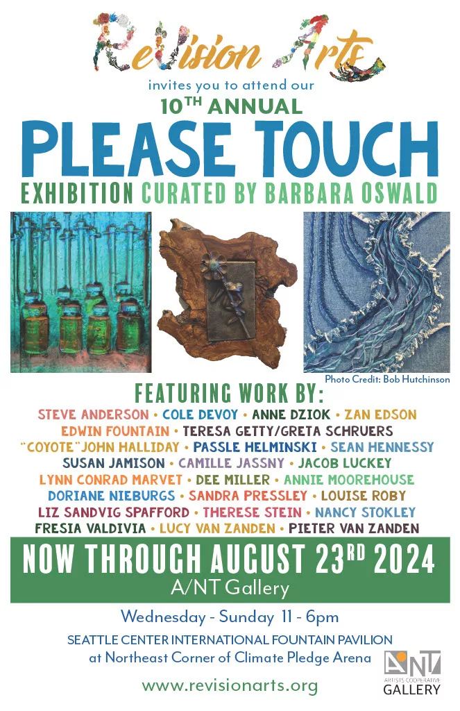 Exhibition created by blind artists wants patrons to touch the pieces