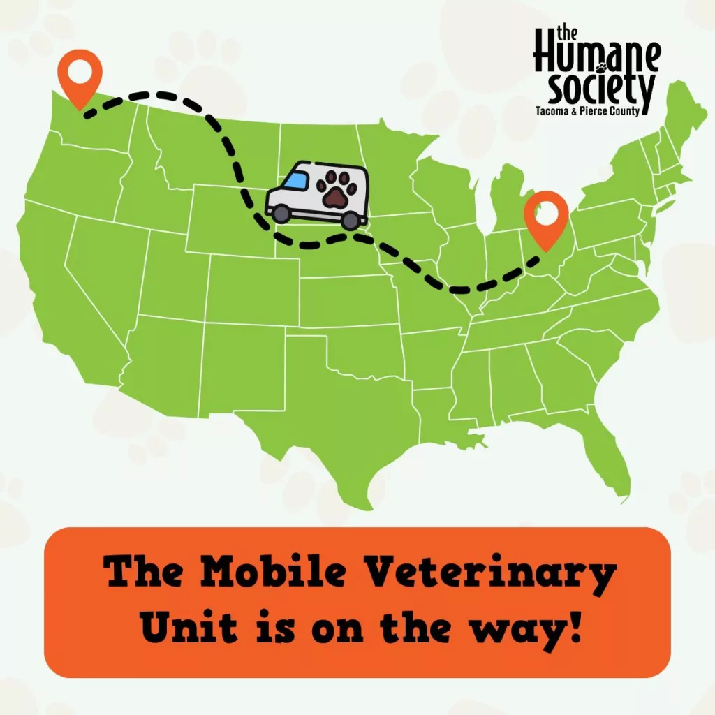 The Humane Society for Tacoma-Pierce County reaches more pets with a new mobile veterinary van