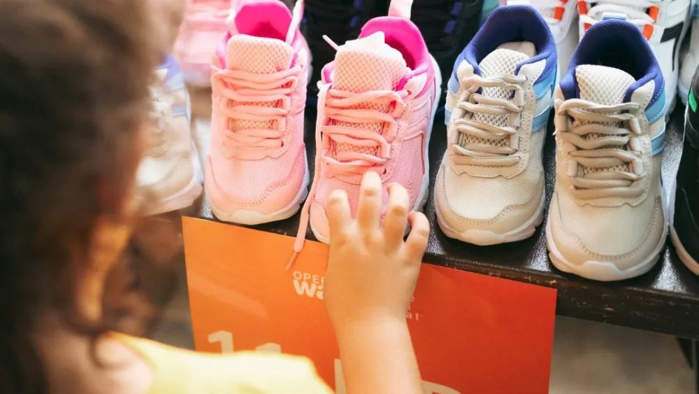 Operation Warm distributes new shoes to children in need throughout Western Washington