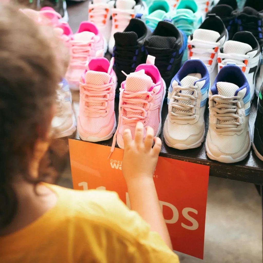 Operation Warm distributes new shoes to children in need throughout Western Washington