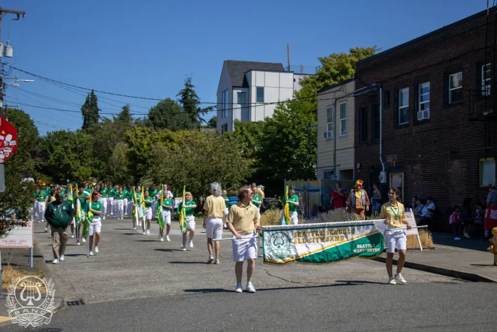 A new practice home and new Seafair Torchlight parade route for popular All City Band.