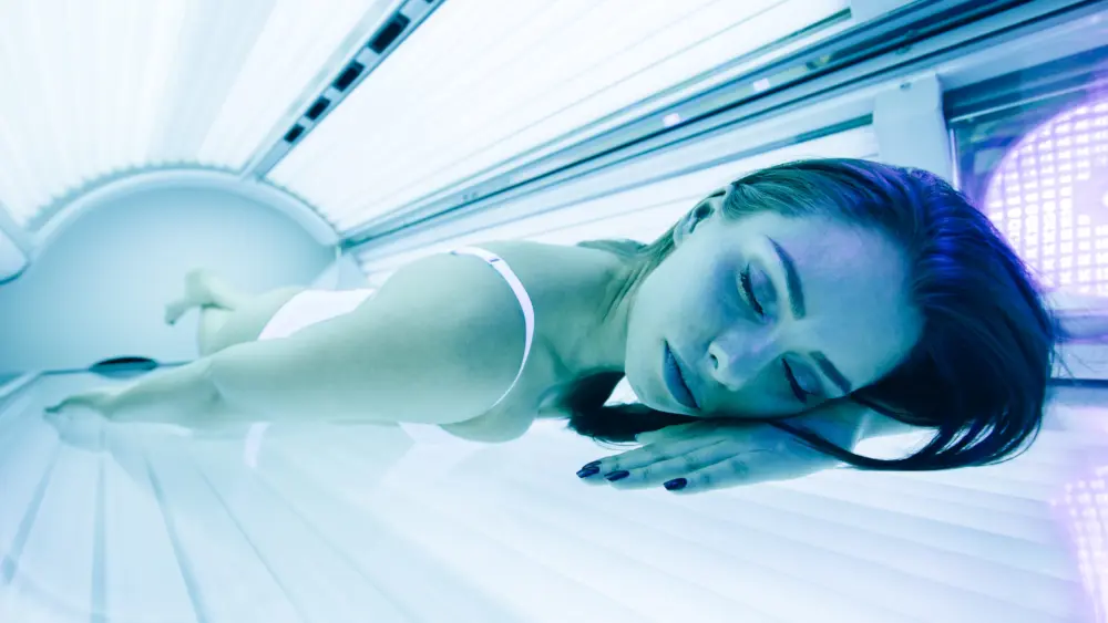 tanning bed