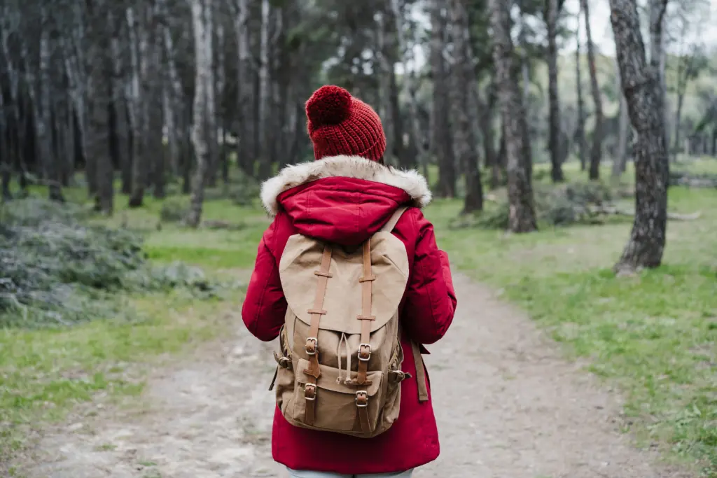 walking a trail