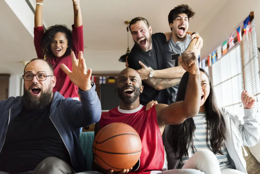 Basketball fans