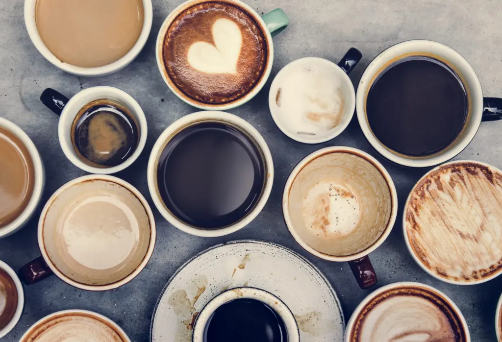 aerial-view-of-various-coffee