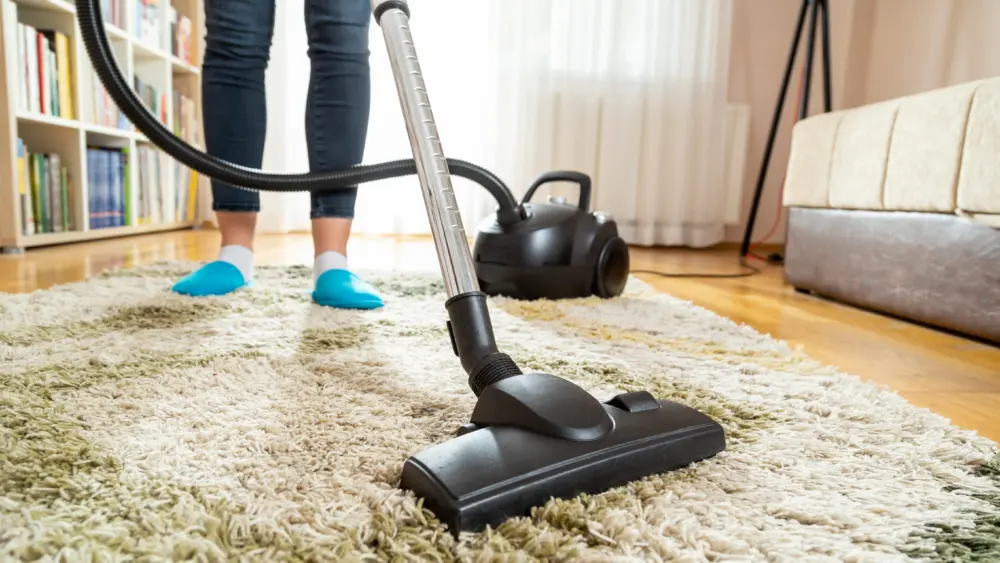 vacuuming