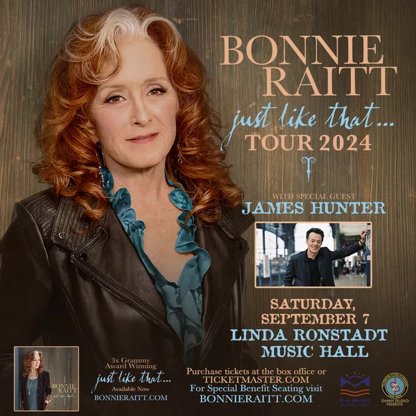 Bonnie Raitt Just Like That Tour 2024 94.9 MIXfm