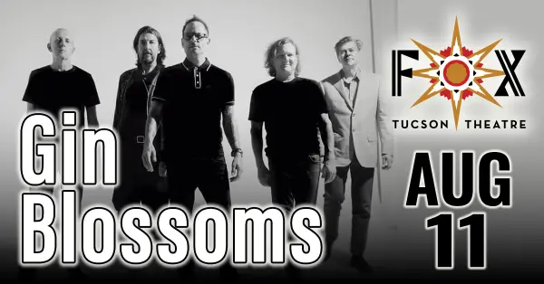 Gin Blossoms tour poster