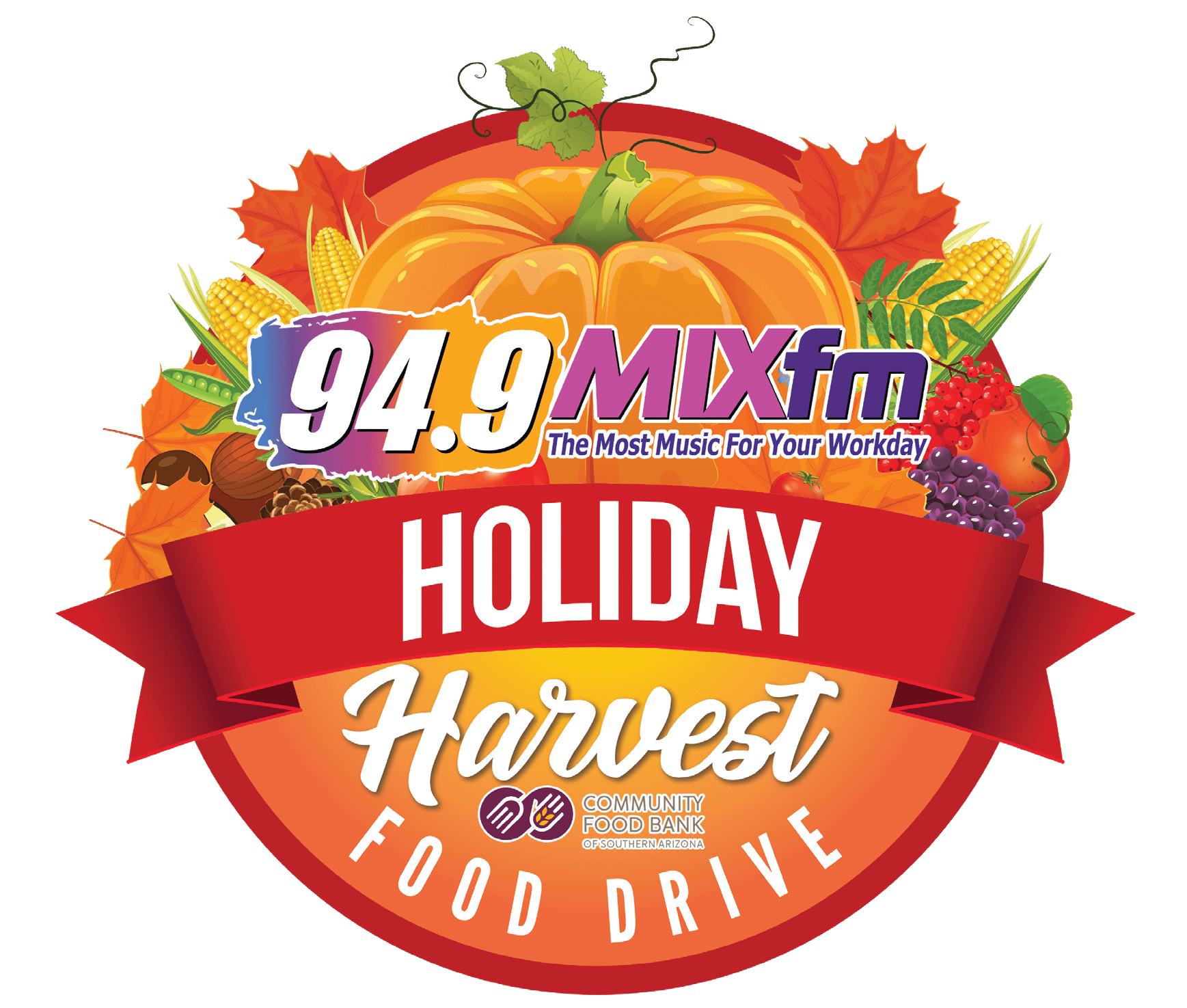 ESPN Tucson Holiday Harvest Food Drive — presented by PODS Tucson supporting the Community Food Bank of Southern Arizona