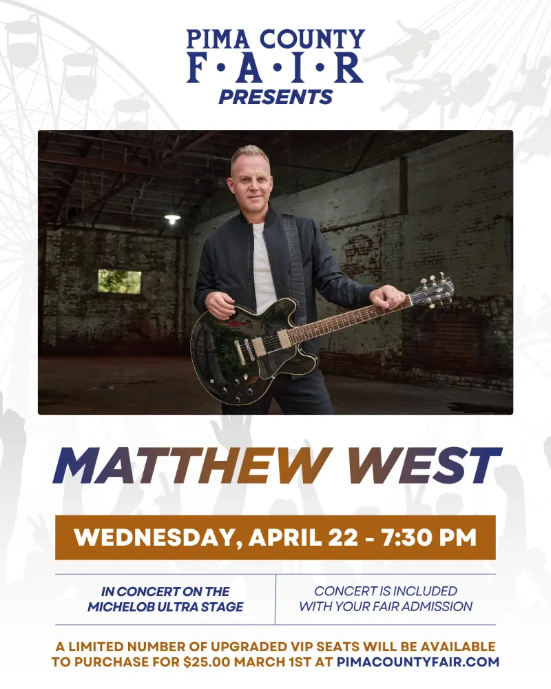 Pima County Fair's first concert announcement of the season is here! Catch Chevelle live at the Pima County Fair on Friday, April 24. 2026! A limited number of upgraded VIP seats will be available to purchase for $25.00 on March 1st. Tickets and more information at: https://pimacountyfair.com/concerts/