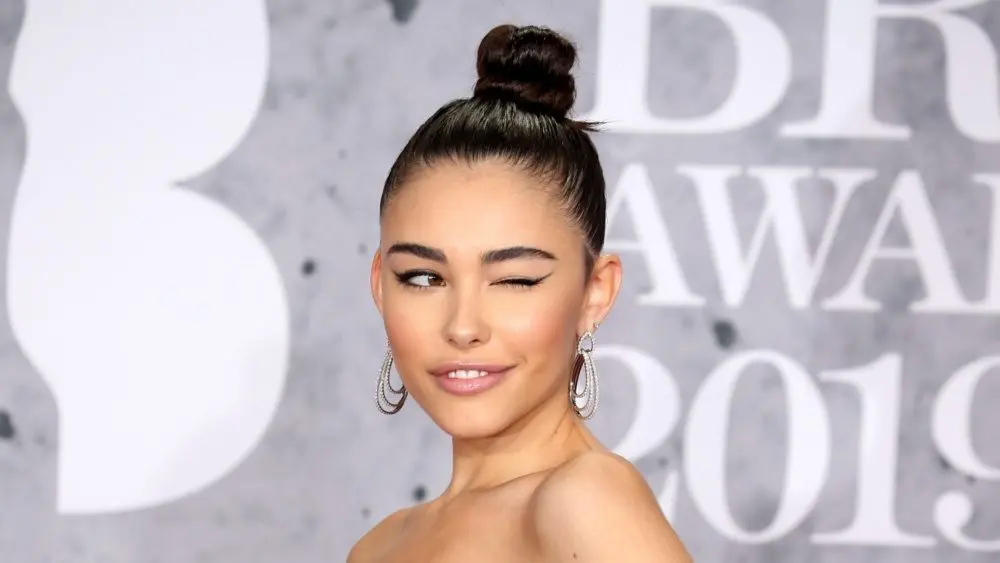 Madison Beer attends The BRIT Awards at the O2 Arena in London^ UK. London^ United Kingdom- February 20^ 2019
