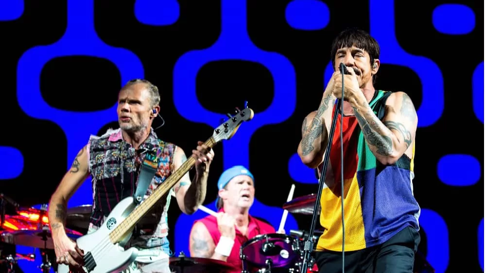 Red Hot Chili Peppers (music band) performs in concert at FIB Festival on July 15^ 2017 in Benicassim^ Spain.