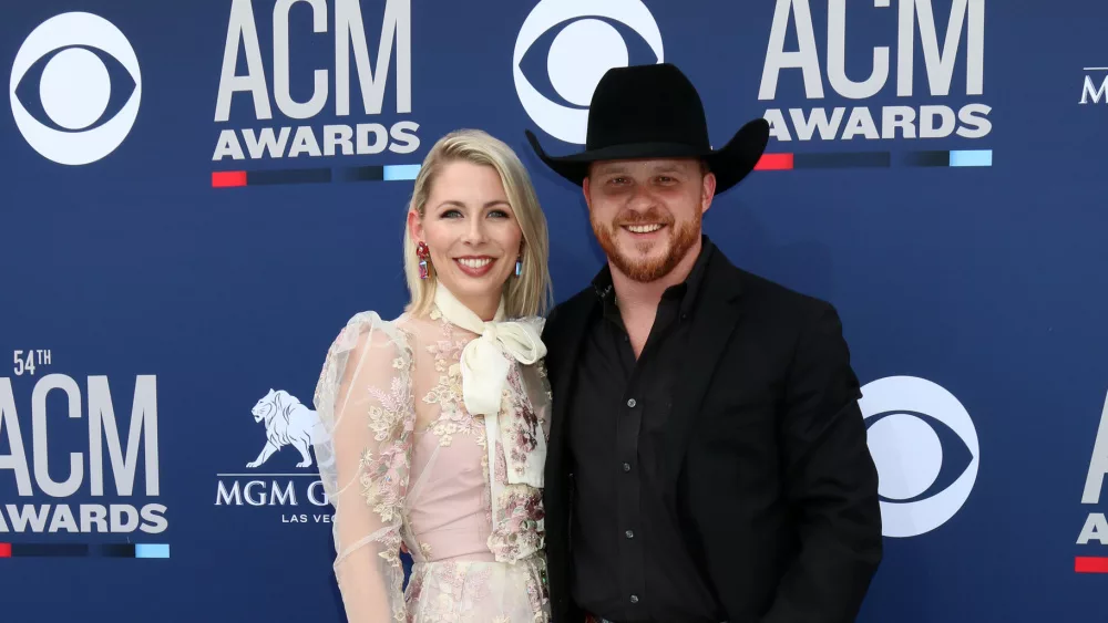 Brandi Johnson^ Cody Johnson at the 54th Academy of Country Music Awards at the MGM Grand Garden Arena on April 7^ 2019 in Las Vegas^ NV