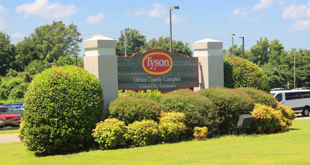 chicken plant Tennessee