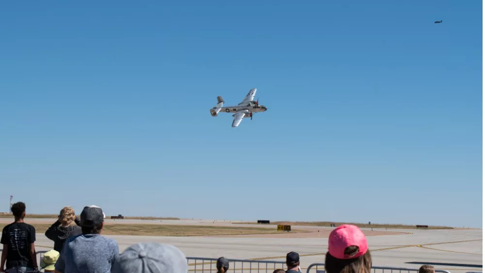 Colorado Springs^ CO USA 8-25-2022: Pikes Peak Regional Airshow.